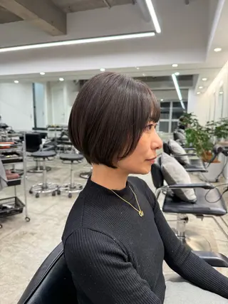 ショート an🦋ショート/シ ョートボブ【蔵前】のヘアスタイル