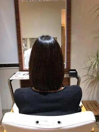 ミディアム 山本 大智のヘアスタイル