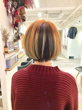 ショート カラー KOBAYASHI TEPPEIのヘアスタイル