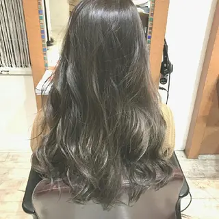 カラー ロング 100%髪質改善特化 TRUNSのヘアスタイル