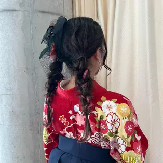 ヘアアレンジ 🌷川崎/ボブ/ アレンジ/コトネ🌷のヘアスタイル