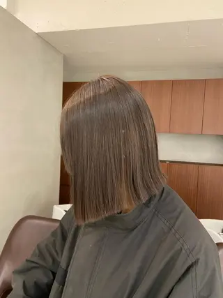 カラー 表参道/ボブカット 岩倉稜真のヘアスタイル