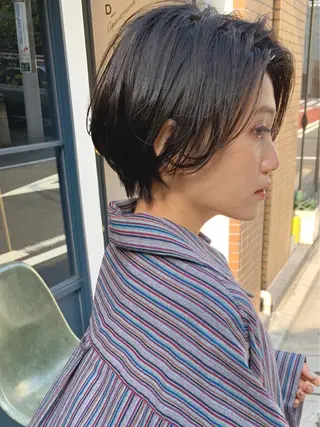 ショート カラー tender hair salonのヘアスタイル