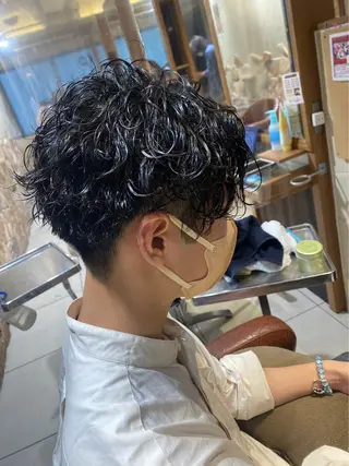 パーマ メンズ メンズモデル募集中✨ 永野大樹のヘアスタイル