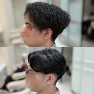 メンズ 🔹メンズ縮毛矯正 川島爽楽🔹のヘアスタイル