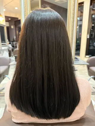 ロング カラー 似合わせ／ショート 菊田のヘアスタイル