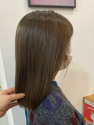 ミディアム カラー 🪭risa 暖色/レイヤー🪭のヘアスタイル