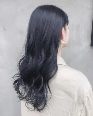 ロング カラー 🇰🇷韓国レイヤー 韓国風ボブのヘアスタイル