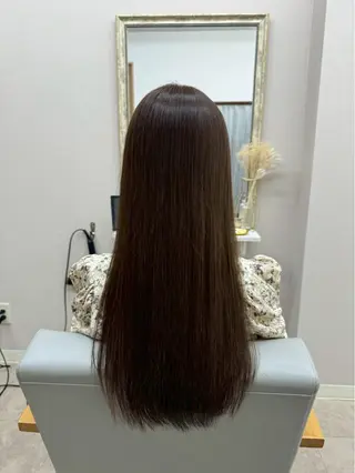 ロング カラー luna ayane ／透明感カラーのヘアスタイル