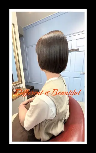 ショート カラー オーナースタイリスト 佐藤のヘアスタイル