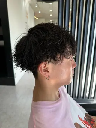 パーマ メンズ ユウ🪄 パーマ指名No1のヘアスタイル