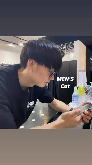 メンズ chinatsu 🧸𖤐⡱のヘアスタイル