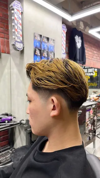 メンズ 門岡 一沙のヘアスタイル