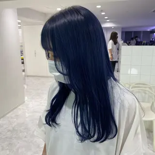 セミロング カラー ヘアアレンジ mai🍑暖色カラー /レイヤー💖のヘアスタイル