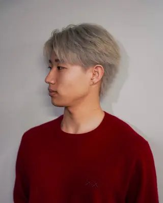 ショート カラー メンズ メンズカットモデル/ ブリーチ/いぶきのヘアスタイル