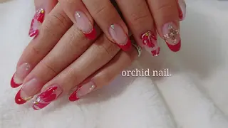 ネイル orchid ♡オーキッドのネイルデザイン