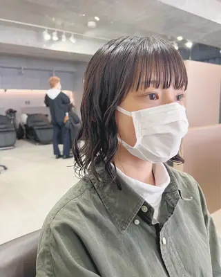 パーマ ボブパーマコテ巻き風 パーマNo1深江秀平のヘアスタイル