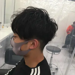 ショート パーマ ヘアアレンジ メンズ 🔥メンズ特化🔥 木村 祐太のヘアスタイル