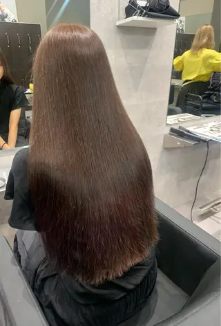 酸性ストレート 髪質改善のヘアスタイル