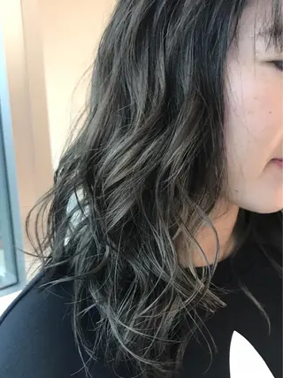 ミディアム カラー パーマ ヘアアレンジ 今泉 直裕ショートボブの匠のヘアスタイル