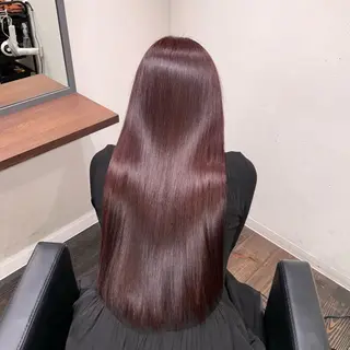 ロング 🤎オリーブカラー× パーマ特化💫森口のヘアスタイル
