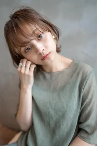ショート カラー 韓国ヘア 店長NEGIのヘアスタイル