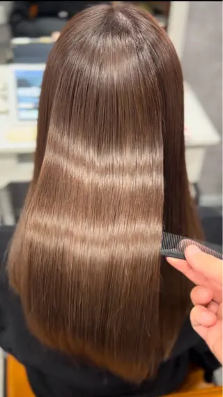 セミロング ナナシ所属・✨髪質改善／縮毛矯正 木村和司✨のヘアスタイル