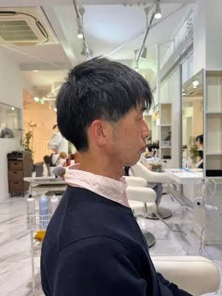 メンズ 新美 恵里子のヘアスタイル