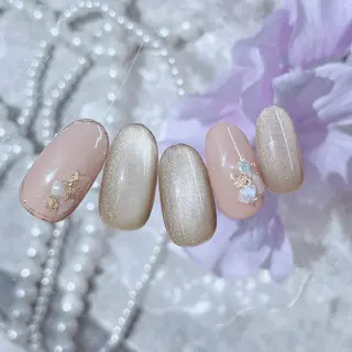 ネイル ❁miju nail 大人上品/自爪育成のネイルデザイン