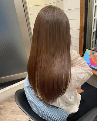 ロング ✨透明感ケアカラー✨ 長野ゆきなのヘアスタイル