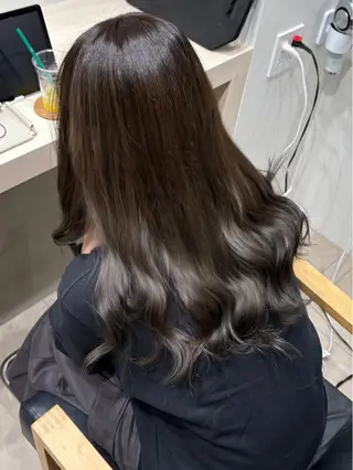 セミロング カラー レイヤーカット/ ナカジのヘアスタイル