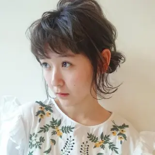 ヘアアレンジ 武川 楓のヘアスタイル
