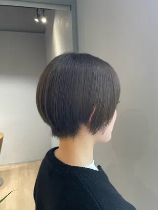 ショート 𝐚𝐨𝐢/透明感 カラー/メンズのヘアスタイル