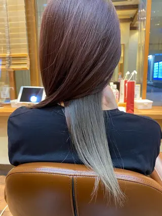 ロング カラー パーマ ヘアアレンジ メンズ キッズ ネイル マツエク・マツパ 🌈髪質改善・美髪矯 正・平野瀬乃🌈のヘアスタイル