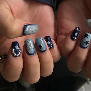 ネイル nano/きもかわ nail🐬🫧のネイルデザイン