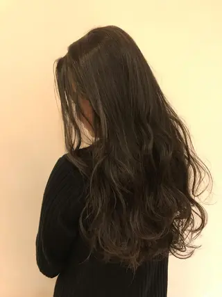 ロング カラー シールエクステ⭐️ オオミタクヤのヘアスタイル