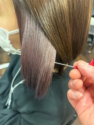 セミロング TATSUKI RESTIAのヘアスタイル