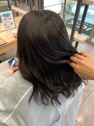 ミディアム カラー 🌞レイヤー×カラー 前川那津美🌞のヘアスタイル