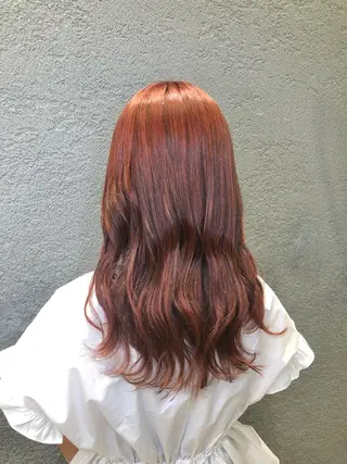 ロング カラー 村上 佳織のヘアスタイル