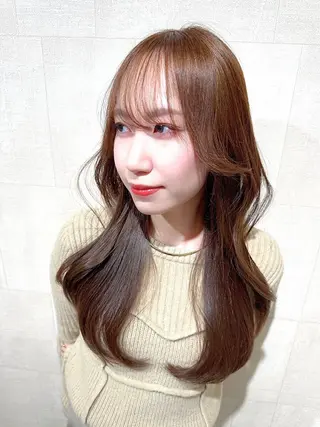 ロング カラー 坂本 大晟のヘアスタイル