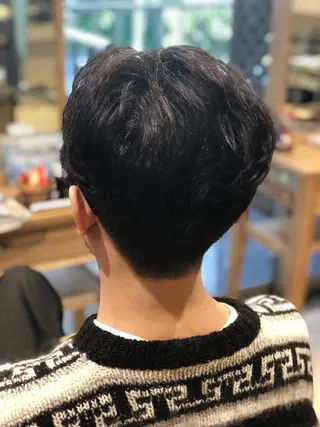 カラー メンズ 佐川 友里のヘアスタイル