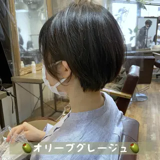 ショート 💖透明感カラー💖 mayukoのヘアスタイル