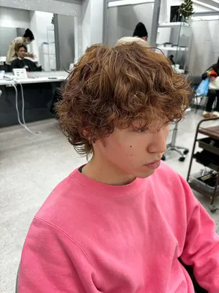 パーマ メンズ 🍐シャドウパーマ メンズ特化/守岡🍐のヘアスタイル