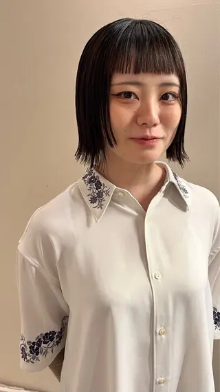 ショート 【美ボブ.艶カラー. 梅田茶屋町】midoのヘアスタイル