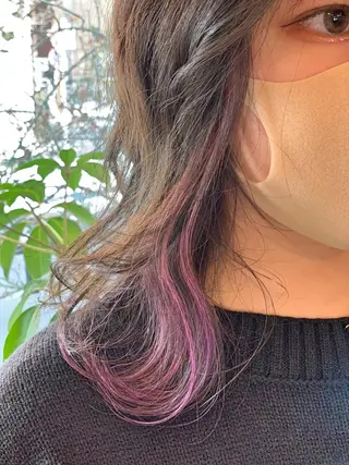 ミディアム カラー Real me 鈴木のヘアスタイル