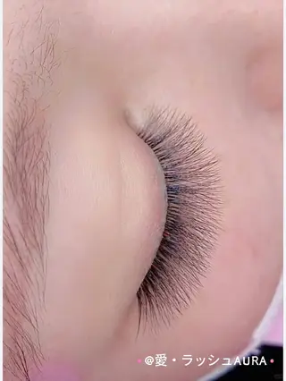 マツエク・マツパ ゆり愛❤️ラツシユ AURAのマツエク・マツパデザイン