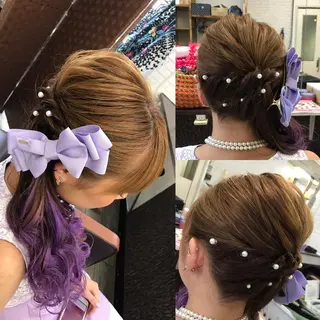 ロング ヘアアレンジ 大賀 海夕の眉毛・アイブロウイメージ
