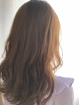 ロング カラー パーマ 🎁無料カットカラー 📷撮影モデル募集✨のヘアスタイル