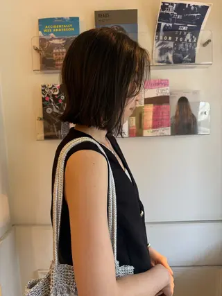 ショート カラー 🙃 透明感カラー/ボブのヘアスタイル