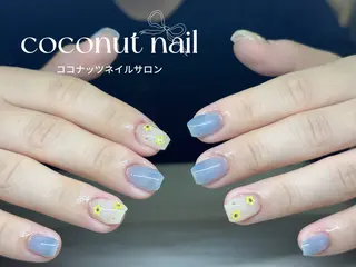 ネイル 神田 ココナッツのネイルデザイン